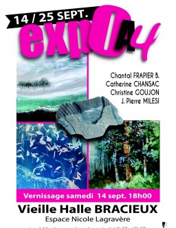 « ExpoA4 », 14-25 septembre, Vieille Halle de Bracieux