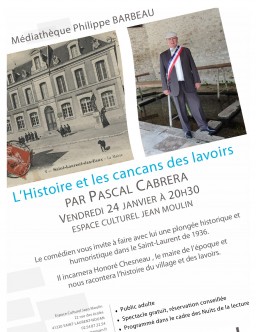 Saint-Laurent-Nouan : Spectacle "Histoire et cancans des lavoirs"