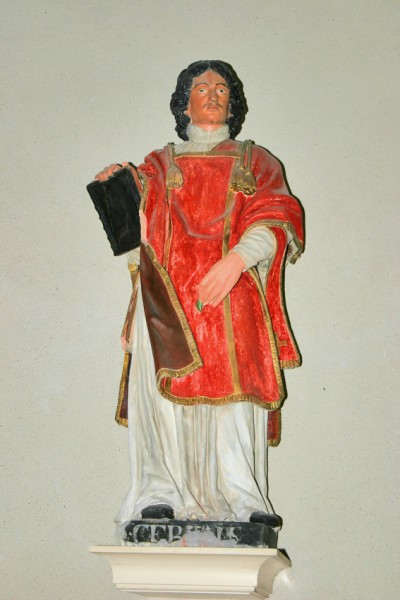 Onzain 5 Statue de saint Gervais